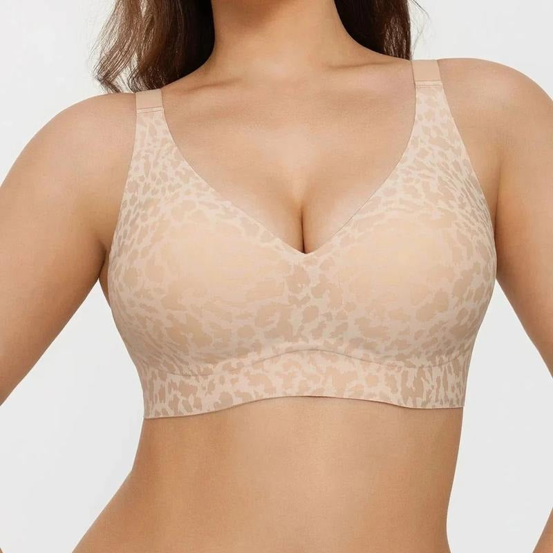 Comfortable Wireless Full Coverage Jelly Smoothing Bra-8CR5